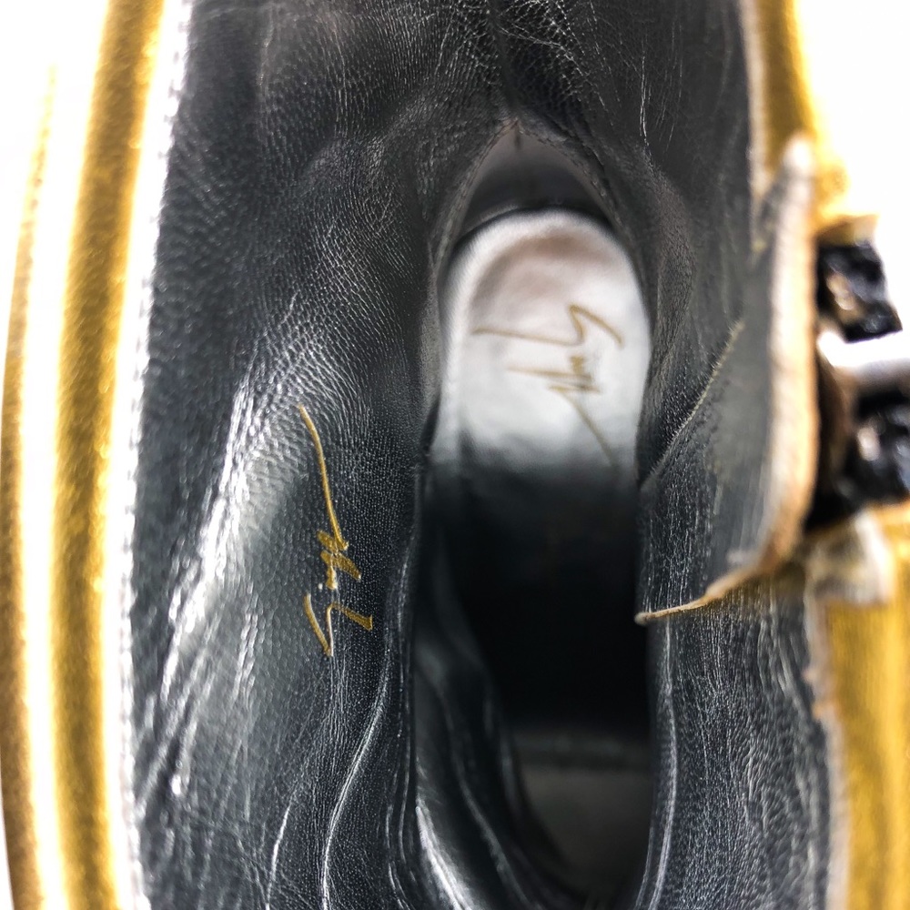 Giuseppe Zanotti Gold Boots - Picture 8 of 8